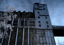 Montreal, Lachine Canal, Silophone, IR 063 edit  Elevator B, Silo No. 5 : Montreal, Lachine Canal, Silophone, IR, Infrared, Montreal, Lachine Canal, Silo #5, IR, Montreal